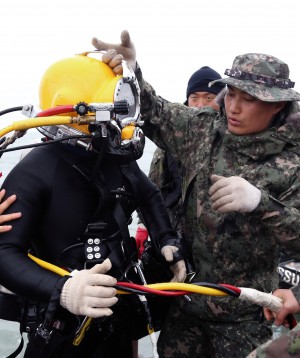 세월호 구조 당시 쓰였던